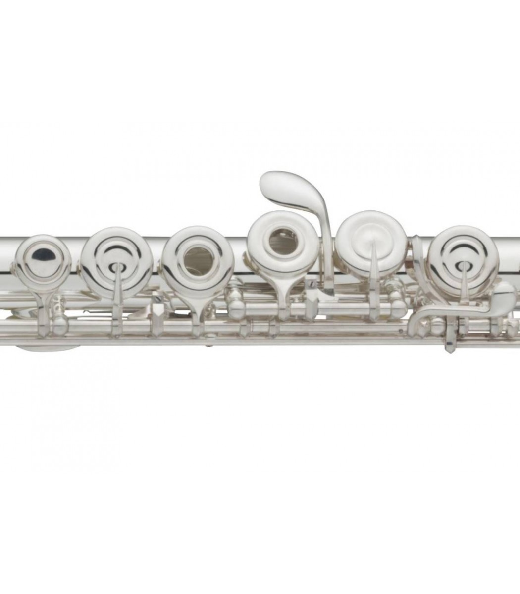 Yamaha YFL472H Open Hole Flute with Solid Silver Head, Body