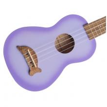 Makala Dolphin Soprano Ukulele - Purple Burst