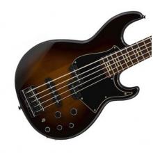 Yamaha BB735A 5 String Bass Guitar - Dark Coffee Burst