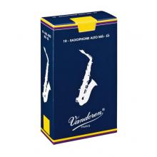 Vandoren Traditional Series Eb Alto Sax Reeds - Size 3.0 - Box 10