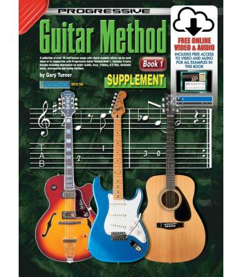 Progressive Guitar Method Book 1 - Tablature - With CD and