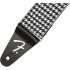 Fender Houndstooth Jacquard Strap - White