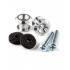 Dunlop Strap Button Set - Aluminium