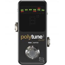 TC Electronic PolyTune 3 Mini Polyphonic Tuning Pedal - Noir