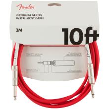 Fender Original Series Instrument Cable - 10' - Fiesta Red