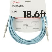 Fender Original Series Instrument Cable - 18' - Daphne Blue