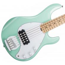 Sterling Ray5 M1 Bass Guitar - 5-String - Mint Green