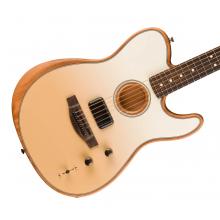 Fender Finneas Signature Acoustasonic Player Telecaster with Bag, Rosewood Fingerboard, Cappuccino Fade 