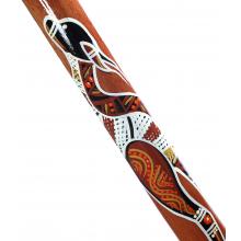 Didgeridoo (Australian) Hand-Painted Bloodwood/Stringybark 1.2m-1.3m