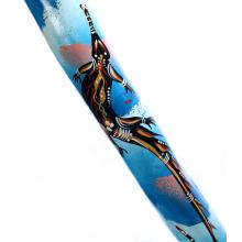 Didgeridoo (Australian) Hand-painted Eucalypt. Approx .9m-1m