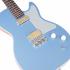 Harmony Standard Jupiter Thinline Electric Guitar w/Case, Sky Blue