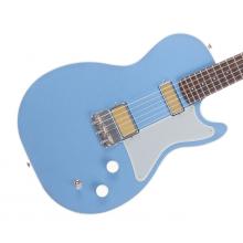 Harmony Standard Jupiter Thinline Electric Guitar w/Case, Sky Blue