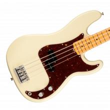 Fender American Professional II Precision Bass, Maple Fingerboard, Olympic White 