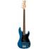 Squier Affinity Series Precision Bass PJ, Laurel Fingerboard, Black Pickguard, Lake Placid Blue 